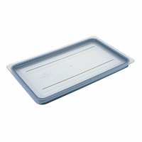 Cambro Camwear GripLid Clear Polycarbonate Flat Food Pan Cover for GN 1/1 Pans