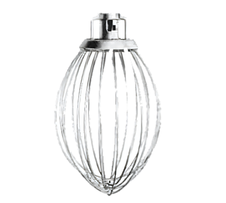 Product image #1 for Hobart Classic 30-Quart Stainless Steel D Wire Whip Mixer Attachment