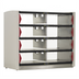 Thumbnail image #1 for Metro2Go 8-Compartment Pass-Thru Order Hot Station with Sliding Polycarbonate Doors, 120V
