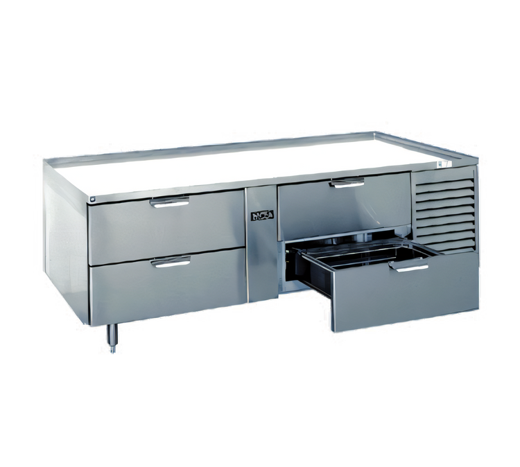 Product image #1 for La Rosa Refrigeration 3076-SR 76-Inch Self-Contained Refrigerated Equipment Stand with 4 Drawers
