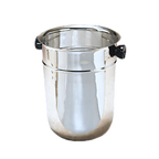 Thumbnail image #1 for American Metalcraft CHB32 Stainless Steel Non-Insulated Champagne Bucket, 8 Qt., 2-Bottle Capacity, Knob Side Handles Case of 10