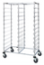 Thumbnail image #1 for Mobile Double-Bay Bin Cart with 22 Bin Levels, Chrome Plated Finish