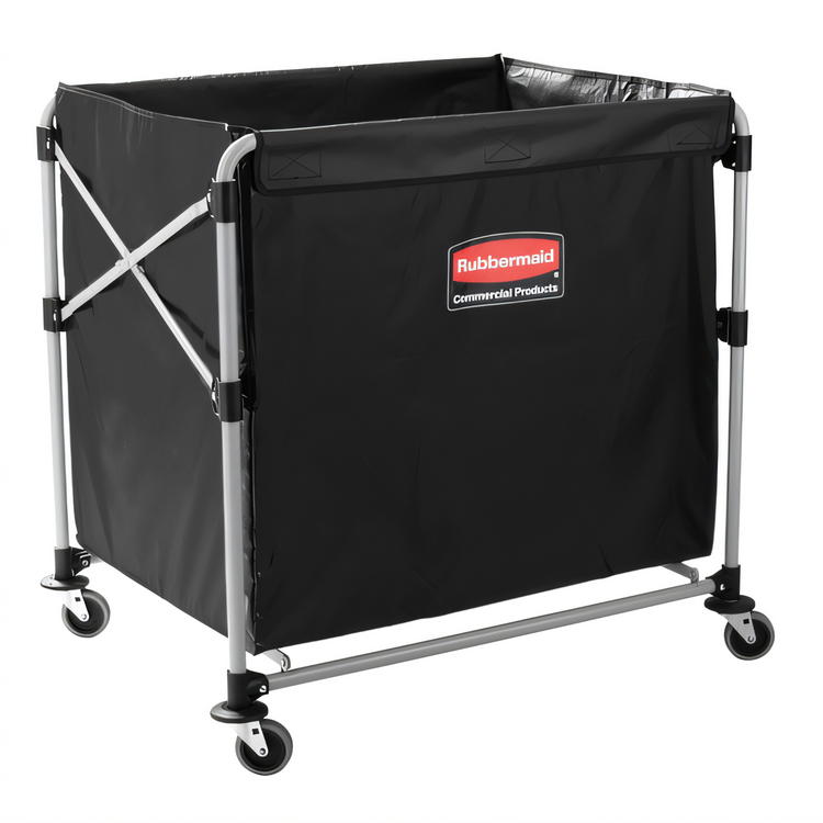 Product image #1 for Executive Collapsible Basket X-Cart Laundry Cart, 8-Bushel Capacity