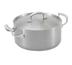 Thumbnail image #1 for Vollrath Miramar 5 Quart Induction-Ready Round Casserole Dish with Low Dome Cover