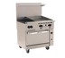 Thumbnail image #1 for Wolf Challenger XL 36-Inch Gas Restaurant Range with 2 Open Burners, 24-Inch Thermostatic Griddle, and Standard Oven