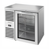 Thumbnail image #1 for True 36-Inch One-Section Refrigerated Back Bar Cooler with Side-Mounted Self-Contained Refrigeration and Glass Door