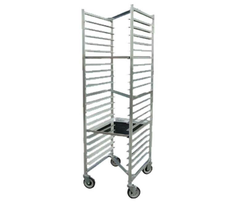 Product image #1 for John Boos Front-Load Nesting Mobile Aluminum Bun Pan Rack, 20-Pan Capacity