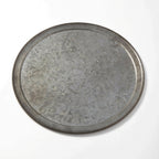 Thumbnail image #1 for American Metalcraft GTP16 16-Inch Round Onyx Galvanized Wide-Rim Serving Pan Case of 24