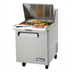 Thumbnail image #1 for Migali Competitor Series® Big Top Sandwich Prep Table, 27.5-Inch Wide, 1-Door, 12-Pan, Rear-Mount Self-Contained Refrigeration