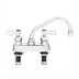 Thumbnail image #1 for Fisher Deck Mount Manual Faucet with 10-Inch Swing Spout, 4-Inch Centers