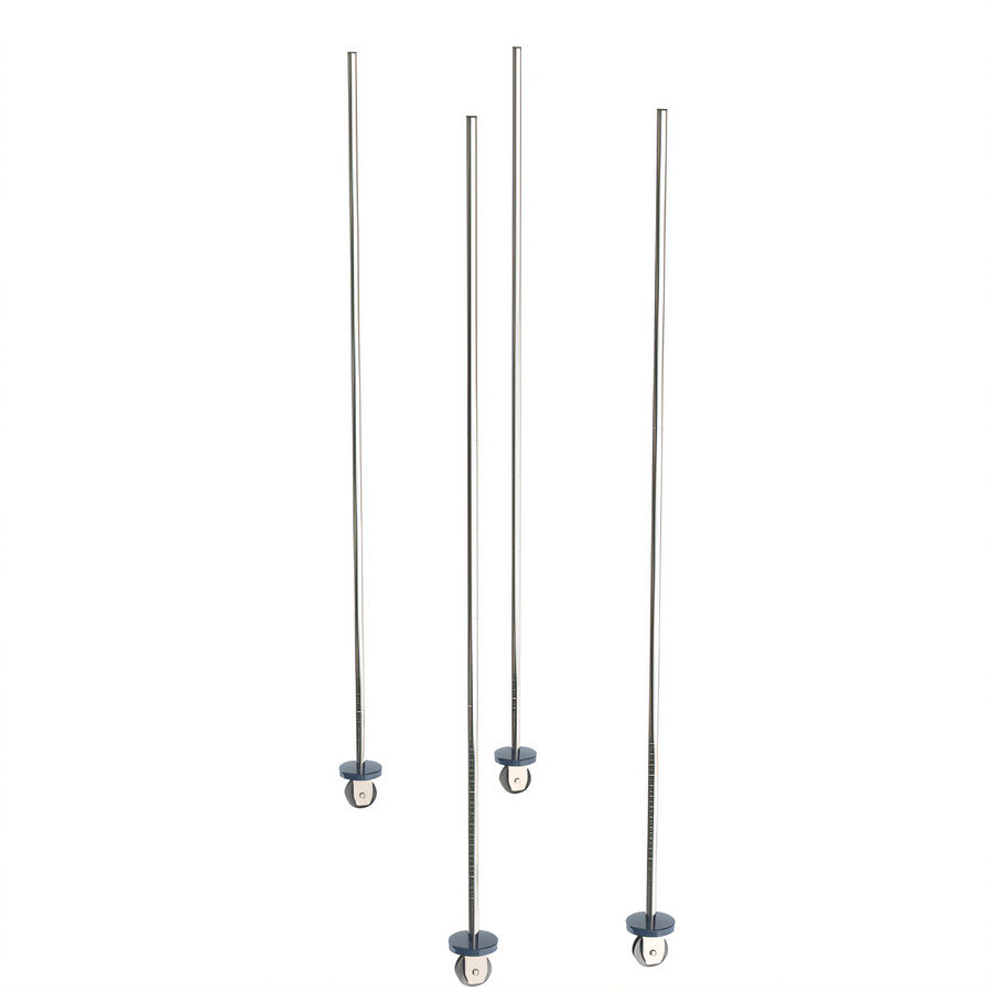 Product image #1 for Metro qwikTRAK Stainless Steel High Density Storage System Mobile Unit Kit
