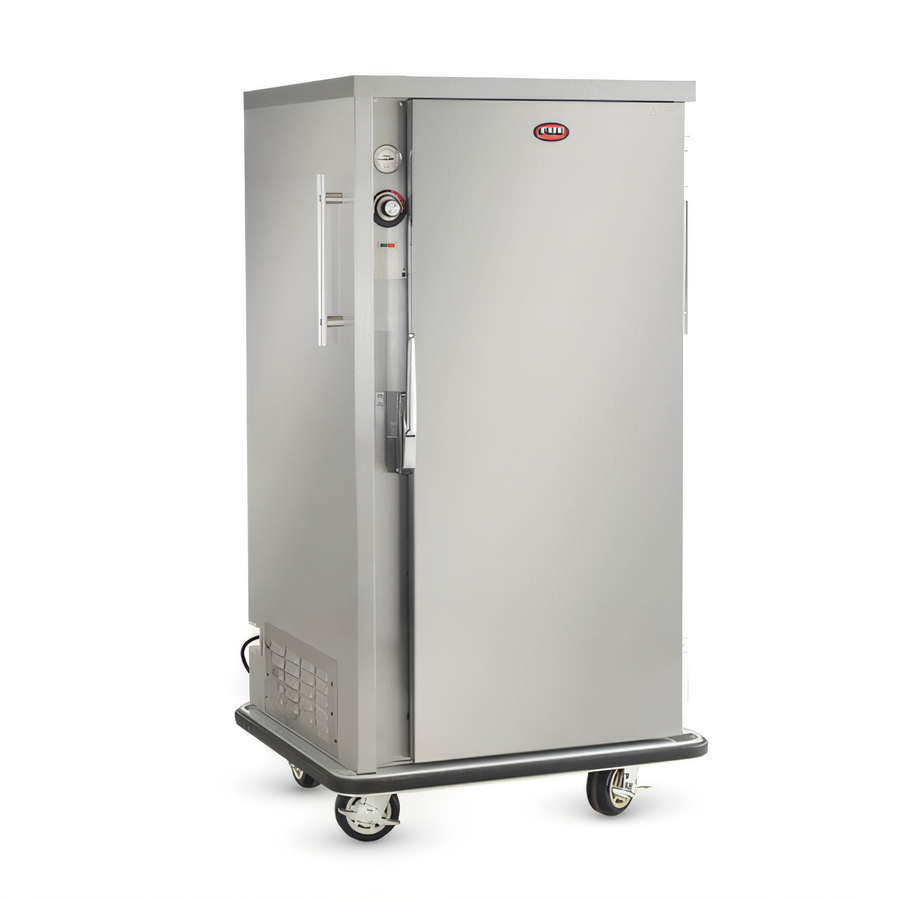 Product image #1 for FWE A-Series A-60 Single-Door Heated Banquet Cart, 60 Covered 11-Inch Plates