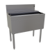 Thumbnail image #1 for Glastender 30-Inch Stainless Steel Underbar Ice Bin with 10-Circuit Cold Plate, 84 lb Capacity