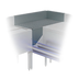 Thumbnail image #1 for Advance Tabco Prestige 90° Free-Standing Corner Filler with Removable Perforated Drainboard Top, 20 x 35-Inch