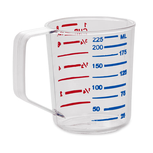 Product image #1 for Rubbermaid Commercial Bouncer Clear 1 Cup Polycarbonate Measuring Cup