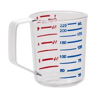 Rubbermaid Commercial Bouncer Clear 1 Cup Polycarbonate Measuring Cup