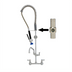 Thumbnail image #1 for Fisher 73130 Spring-Style Backsplash-Mount Pre-Rinse Unit with Add-On Faucet and 16-Inch Swing Spout