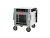 Thumbnail image #1 for Metro HotBlox Narrow 4-Pan Pass-Thru Undercounter Insulated Holding Cabinet, Clear Front Door / Solid Rear Door, Analog Control