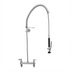 Thumbnail image #1 for 8 Inch Deck Mount Spring Style Stainless Steel Pre-Rinse Unit with Lever Handles
