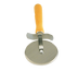 Thumbnail image #1 for Crestware 4-Inch Pizza Cutter with Wood Handle