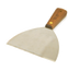 Thumbnail image #1 for Crestware 5-Inch Stiff Grill Scraper with Stainless Steel Blade and Wood Handle