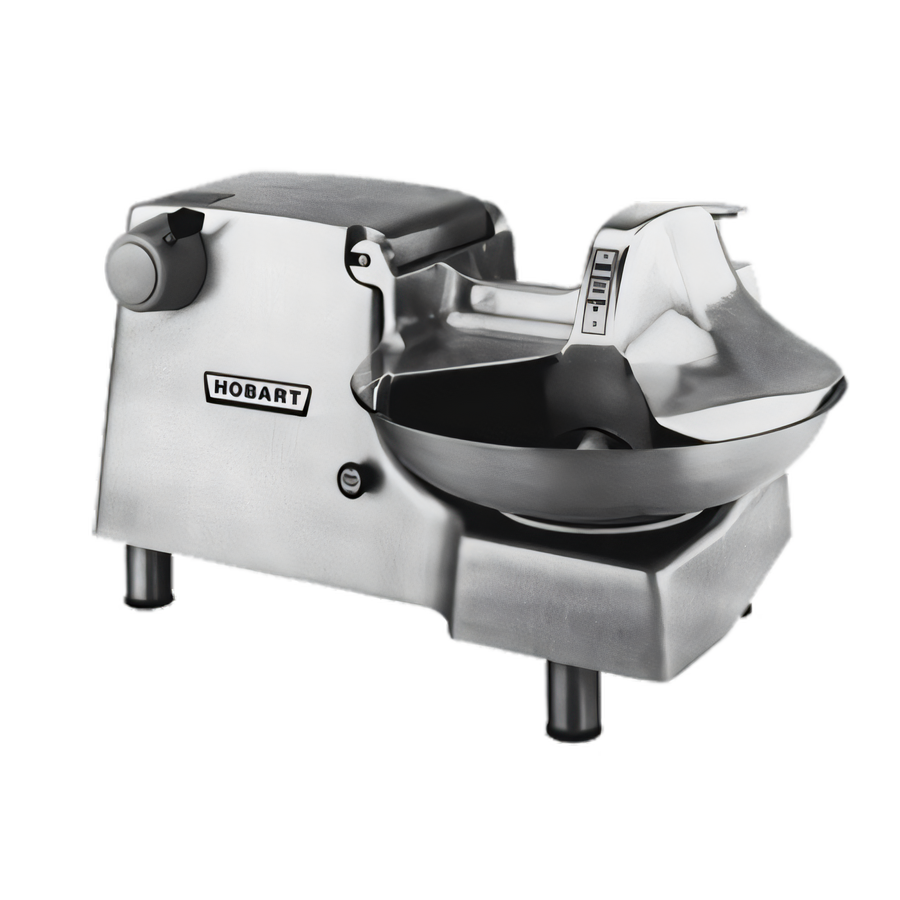 Product image #1 for Hobart Correctional Food Cutter with #12 Attachment Hub and 18-Inch Stainless Steel Bowl