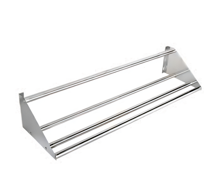 Product image #1 for Serv-Ware 42-Inch Wall-Mounted Tubular Slant Rack