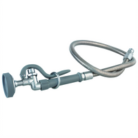 T&S Brass B-0100 Pre-Rinse Spray Valve Assembly with Automatic Shut-Off and 44-Inch Hose