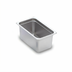 Thumbnail image #1 for Omcan USA 1/4 Size Solid Stainless Steel Steam Table Pan, 6 Inch Deep