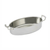 Thumbnail image #1 for Vollrath Miramar 16-Inch Oval Au Gratin Dish, 7-Quart, Induction Ready, Stainless Steel