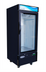 Thumbnail image #1 for Serv-Ware GR12B-HC 1-Door 12 Cu. Ft. Black Glass Door Merchandiser Refrigerator