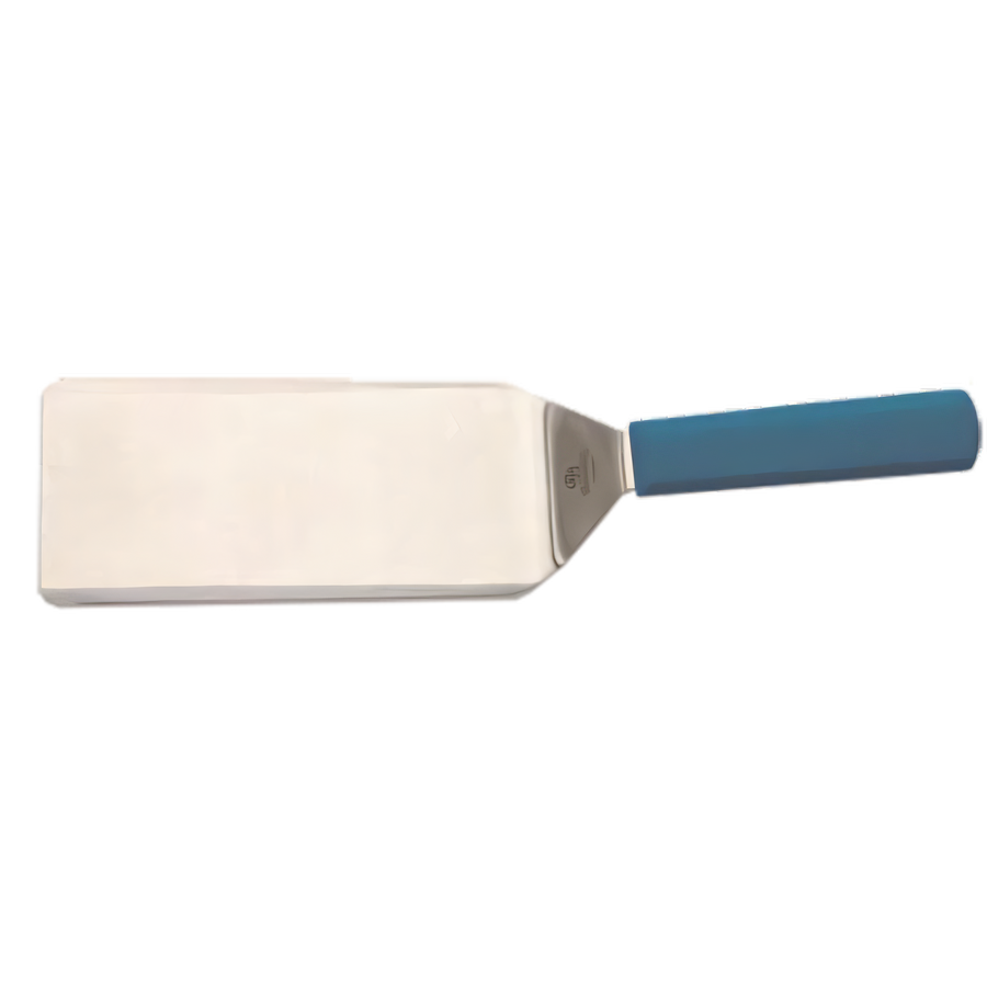 Product image #1 for Mundial 15-Inch Beveled Turner with Blue Polypropylene Handle and Stainless Steel Blade