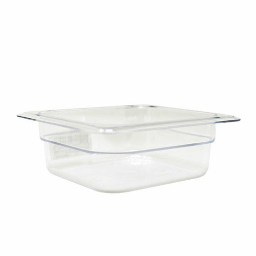 Product image #1 for 1/6 Size Clear Polycarbonate Food Pan, 2-1/2 Inch Deep