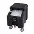 Thumbnail image #2 for Cambro SlidingLid 100 lb Mobile Slant Top Ice Caddy with 4 Swivel Casters