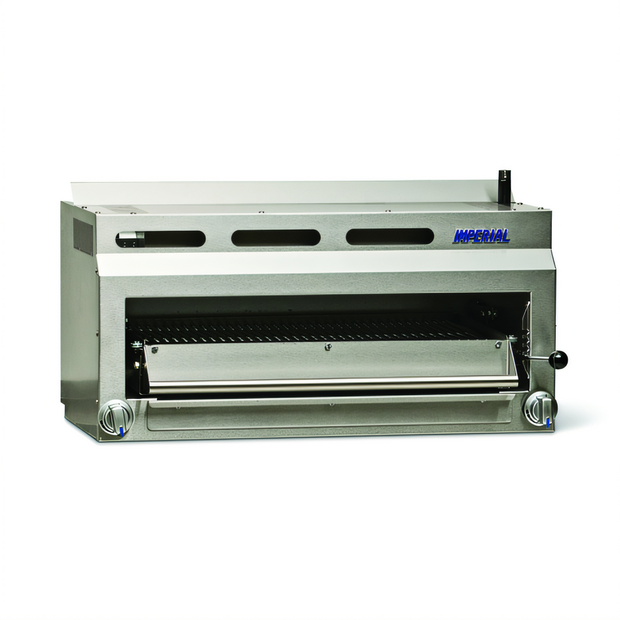 Product image #1 for Imperial Restaurant Series 36-Inch Electric Range-Match Salamander Broiler, 6 kW