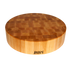 Thumbnail image #1 for Boos Block 24-Inch Round Chinese Chopping Block, 4-Inch Thick End-Grain Northern Hard Rock Maple