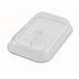 Thumbnail image #1 for Clear SAN Rectangular Fluted Snap-On Cover for 10 x 7-Inch Deli Crock