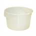 Thumbnail image #1 for Rubbermaid Commercial 12 Quart Round Deep Food Storage Container, White, Container Only