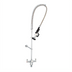 Thumbnail image #1 for BK Resources OptiFlow Lead-Free Deck Mount Single-Hole Center Pre-Rinse Assembly with 12-Inch Wall Bracket