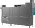 Thumbnail image #1 for Champion 100 PRO-HR Pro Series 2-Tank High-Temperature Steam Rack Conveyor Dishwasher with Heat Recovery, 348 Racks/Hour