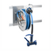 Thumbnail image #1 for Open Stainless Steel Retractable Hose Reel System with 3/8-Inch x 50-Foot Hose and Front Trigger Spray Valve