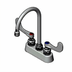 Thumbnail image #1 for T&S Brass B-1140-WH4 Deck Mount Workboard Mixing Faucet, 3-1/2