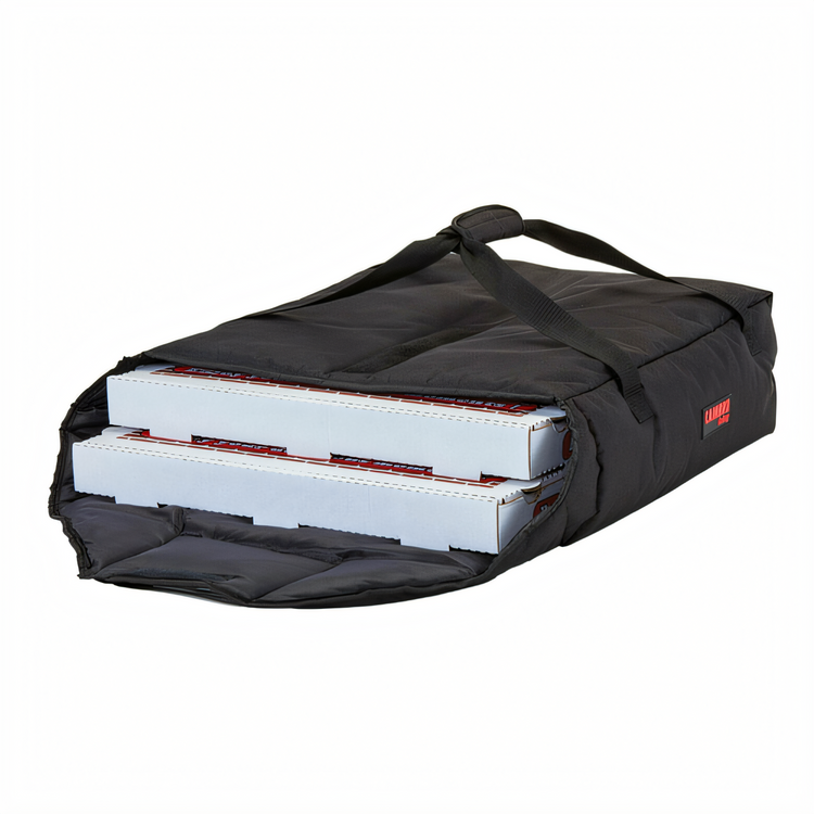 Product image #1 for Cambro GoBag Premium Pizza Delivery Bag, 2 x 18-Inch Pizza Boxes, Black