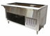 Thumbnail image #1 for Advance Tabco 6-Pan Self-Contained Refrigerated Cold Pan Buffet Station with Open Rear Base, 93-1/8 Inch W x 36-1/4 Inch D