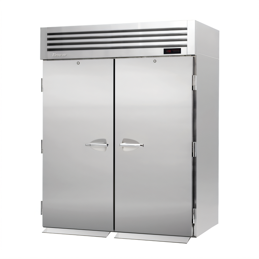 Product image #1 for Turbo Air PRO Series PRO-50H-RT Roll-Through Two-Section Solid Door Heated Cabinet