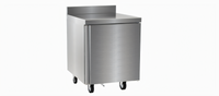 Delfield ST4424NP 24-Inch One-Section Refrigerated Worktop Refrigerator with 1 Door and 4-Inch Backsplash