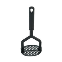 Winco 10-Inch Oval Nylon Potato Masher, Black, Heat Resistant to 410°F