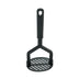 Thumbnail image #1 for Winco 10-Inch Oval Nylon Potato Masher, Black, Heat Resistant to 410°F