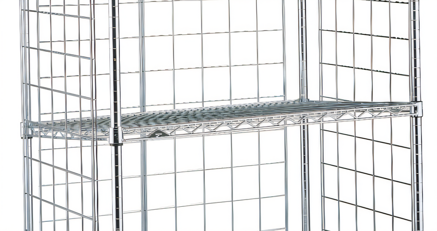 Product image #1 for Metro Super Erecta 60-Inch x 24-Inch Chrome Wire Slanted Shelf