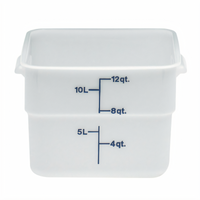 Cambro 12SFSP148 CamSquare® Commercial Food Storage Containers Case of 6